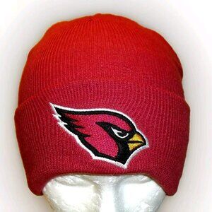 Arizona Cardinals Mens Adult Cuffed Cuff Beanie Winter Hat Cap New Nfl Tags